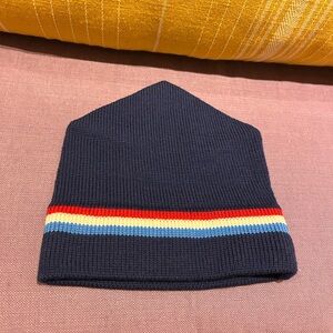 Vintage Wool Beanie USA Colors Adult One Size Great Condition